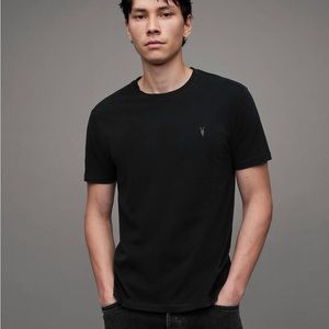 All Saints Men’s Black T Shirt